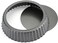 Tosnail 2 Pack Deep Tart Pan, 9.5" x 2" Quiche Pie Pan with Removable Loose Bottom, Fluted Baking Pan