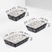 Wisenvoy Baking Dish Ceramic Lasagna Pan Casserole Dish 3-Piece Bakeware Sets Baking Dishes Baking Set Baking Dish Set
