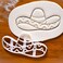 Sombrero Hat cookie cutter, 1 piece - Bakerlogy
