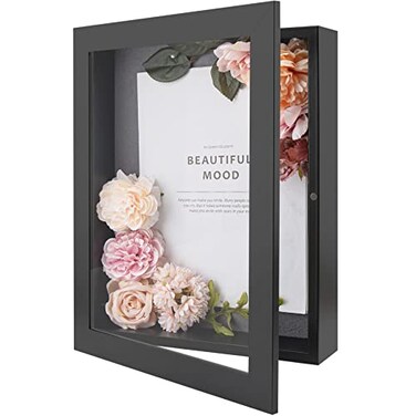 Golden State Art 11x14 Black Shadow Box Frame 2-inch Depth