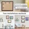 2 Pack 10x12.5 Front-Opening Kids Artwork Frames Changeable (Walnut)