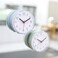 mooas 2WAY Silent Waterproof Bathroom Clock (White)
