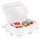 Moretoes 24pcs Cookie Boxes with Window, 12x8x2.5 In White Bakery Boxes