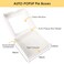 Moretoes 24pcs 10 &euro;x10&acirc;&euro;x2.5&acirc;&euro; Auto-Popup Bakery Boxes, Pie Boxes for Cookie