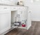 Rev-A-Shelf Pullout Drawer Organizer for Kitchen Cabinets, 18" x 22