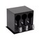 Mind Reader Utensil Dispenser, Silverware Organizer, Plastic Fork and Spoon Dispenser, Kitchen, Black