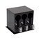 Mind Reader Utensil Dispenser, Silverware Organizer, Plastic Fork and Spoon Dispenser, Kitchen, Black