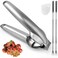 Anwenk Chestnut Clip Peeler Nutcracker Nut cracker Pecan Walnut Cracker 304 Stainless Steel with 3 Picks