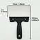 Goldbaking Coating Spatula for Chocolate Scraper Stainless Steel Dough Scraper (small)
