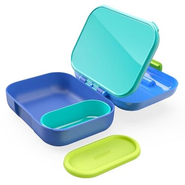 ZOKU Bento Jr Mini Bento Box for Kids, Stackable Leakproof Lunch Box