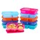 Bentgo Easyboxes Stackable 3-Compartment Bento Lunch Boxes, Set of 10