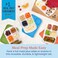 Bentgo Easyboxes Stackable 5-Compartment Lunch Boxes, 8-Piece Set