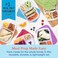 Bentgo Easyboxes Stackable 3-Compartment Bento Lunch Boxes, Set of 10