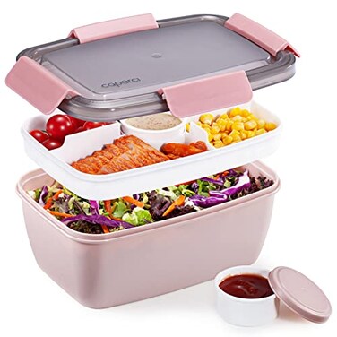 Caperci Large Salad Lunch Container