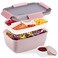 Caperci Large Salad Lunch Container