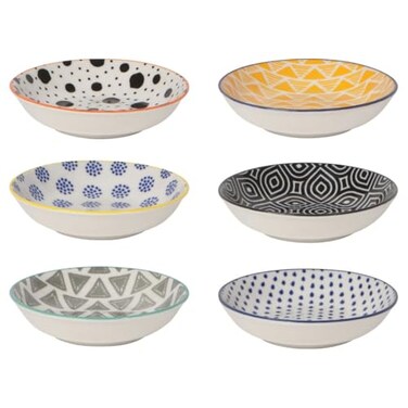 Now Design's, Bitsdots Multi Pinch Bowl, 6 Count