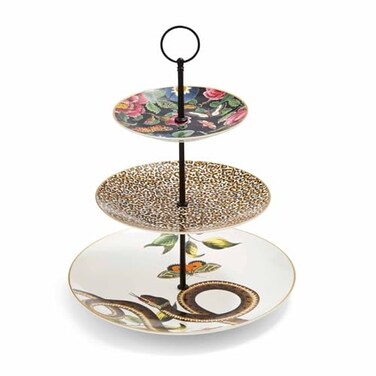 Spode Creatures of Curiosity 3 Tier Cake Stand