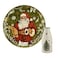 Spode Christmas Tree Cookies for Santa, Set of 2 - Holiday Tableware