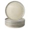 AmorArc Ceramic Plates Set of 6, 8.5 Inch Stoneware Small Plates Set