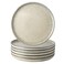 AmorArc Ceramic Plates Set of 6, 8.5 Inch Stoneware Small Plates Set