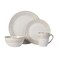 Pfaltzgraff Amelia Cream 16-Piece Dinnerware Set, Service For 4