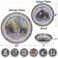 12Pcs Melamine Dinnerware Set for 4 - Bear Dinner Plates Bowls Set