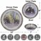 12Pcs Melamine Dinnerware Set for 4 - Bear Dinner Plates Bowls Set