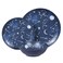 12PCS Melamine Dinnerware Sets,Starry Pattern Dishes &frac14;&OElig;Indoor &amp; Outdoor Use