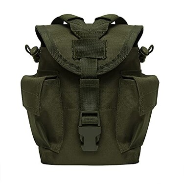 Rothco MOLLE II Canteen &amp; Utility Pouch, 1-Quart Compatible, Olive Drab