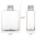 Elsjoy 24 Pcs 8 oz Plastic Juice Bottles with Cap, Reusable Drink Container