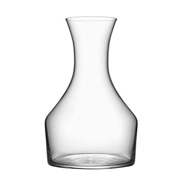 Orrefors Share Crystal Carafe, 41.5 Ounces, clear, large