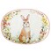 Certified International Easter Garden Oval Platter, 17" X 12.5