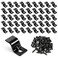 Table Top Fasteners, Z Clips for Table Tops 40 Packs (Black)