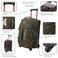 Eddie Bauer Expedition Rolling Duffel Bag with Wheels - Dark Thyme, 22