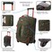 Eddie Bauer Expedition Rolling Duffel Bag with Wheels - Dark Thyme, 22
