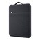 MicaYoung 14 Inch Laptop Sleeve Case Water-Resistant Protecive Bag with Front Pocket Retractable Handle Notebook Carrying Case for 14 Inch Chromebook Notebook,Black