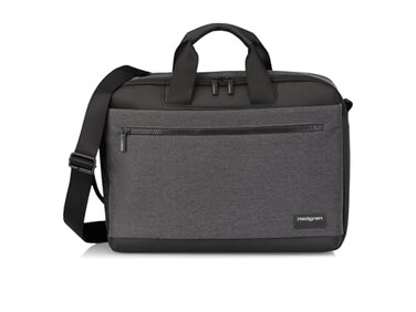 Hedgren Unisex Display Briefcase Backpack Stylish Grey One Size