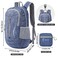 ZOMAKE 25L Lightweight Packable Backpack, Foldable Daypack(Royal Blue)