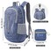 ZOMAKE 25L Lightweight Packable Backpack, Foldable Daypack(Royal Blue)