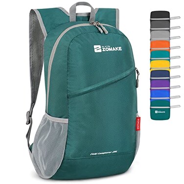 ZOMAKE Lightweight Packable Backpack 20L, Foldable Small Daypack for Hiking