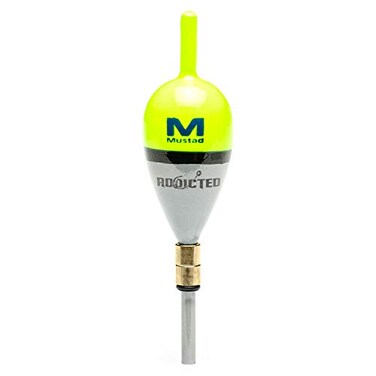 Mustad Addicted Balsa Fixed Float System 9-Piece Kit, Chartreuse &euro;&rdquo;