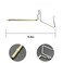 Fly Tying Tools Kit, Fly Tying Vise, Fly Tying Bobbin Thread, Fly Tying Bodkin, Hackle Plier, Fly Fishing Starter Kit