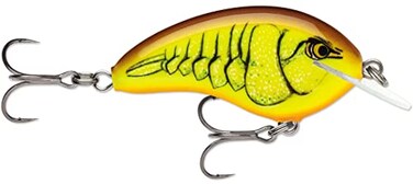 Rapala Ott's Garage Tiny 04 Mossy Chartreuse Crawdad