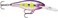 Rapala Shad Rap Crankbait, 2-1/2", Voodoo Haze