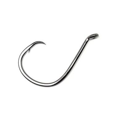 Gamakatsu 221412-25 Octopus Circle Inline Point Hooks- 25 Pack (2/0), NSB