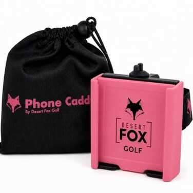 DESERT FOX GOLF - Phone Caddy - Pink