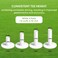 FINGER TEN Golf Rubber Tees Driving Range Value 3/4 Pack