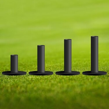 FINGER TEN Golf Rubber Tees Driving Range Value 3/4 Pack
