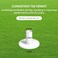FINGER TEN Golf Rubber Tees Driving Range Value 3/4 Pack