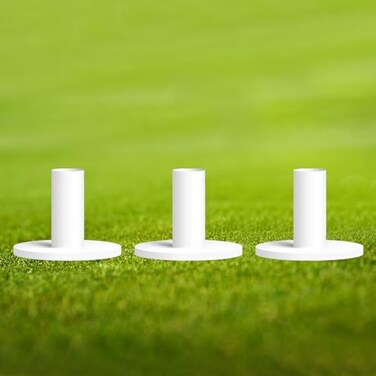 FINGER TEN Golf Rubber Tees Driving Range Value 3/4 Pack